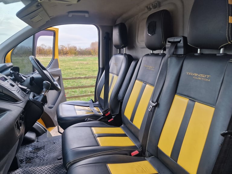 2017 Ford Transit Custom  Yellow  Drives Perfect  10m MOT  Ex AA  ULEZ