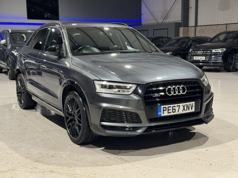 2017 Audi Q3 2.0 TDI Black Edition SUV 5dr Diesel S Tronic quattro Euro 6 (s/s) (184 ps) Diesel A...