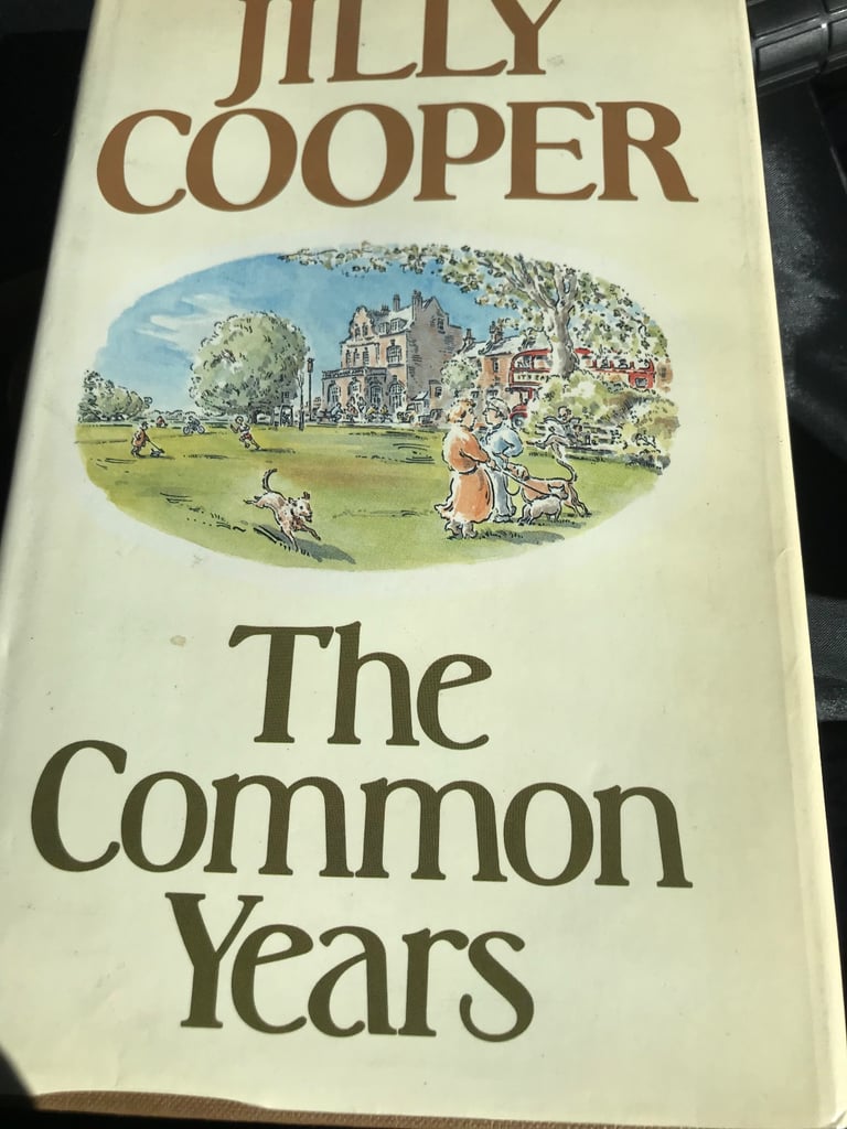 SIGNED JILLY COOPER ‘The Common Years’ hardback! VGC.