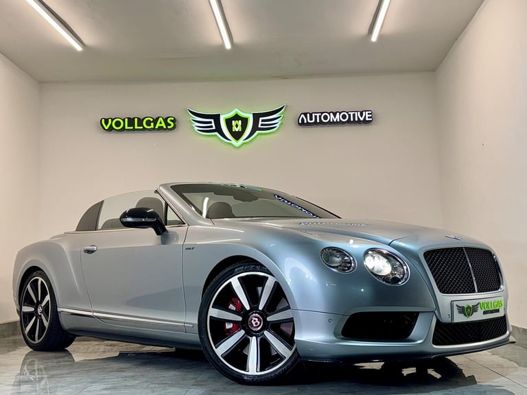 2015 Bentley Continental 4.0 V8 GTC S Auto 4WD Euro 5 2dr CONVERTIBLE Petrol Automatic