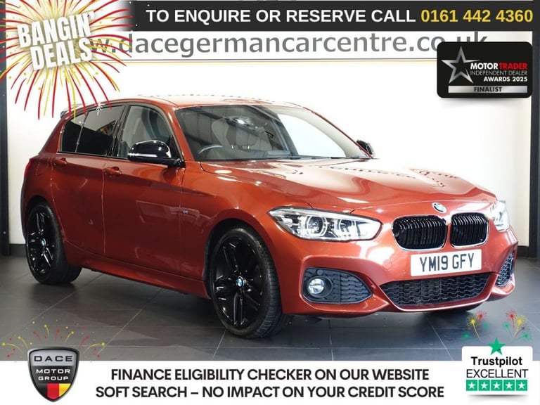 image for 2019 BMW 1 Series 2.0 120i GPF M Sport Hatchback 5dr Petrol Auto Euro 6 (s/s) (184 ps) Hatchback ...