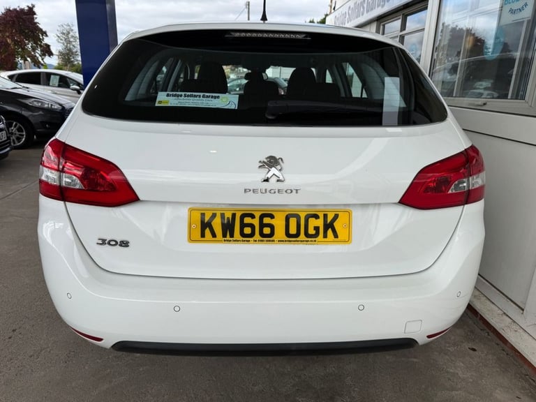 2016 66 PEUGEOT 308 SW 1.6 BLUEHDI ACTIVE ESTATE 5DR DIESEL MANUAL EURO 6 (S/S) 