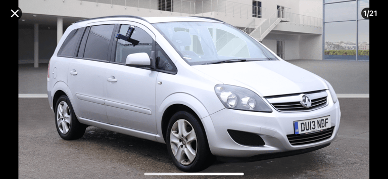 2013 Vauxhall Zafira 1.8 , 7 seater in 
