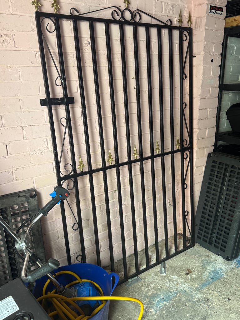 image for Steel / Wrought Iron Garden Gate 