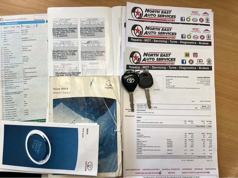 TOYOTA RAV 4 2.0 VVT-i XT3 2007 FACELIFT MODEL 4X4 SUV ULEZ PETROL AUTOMATIC