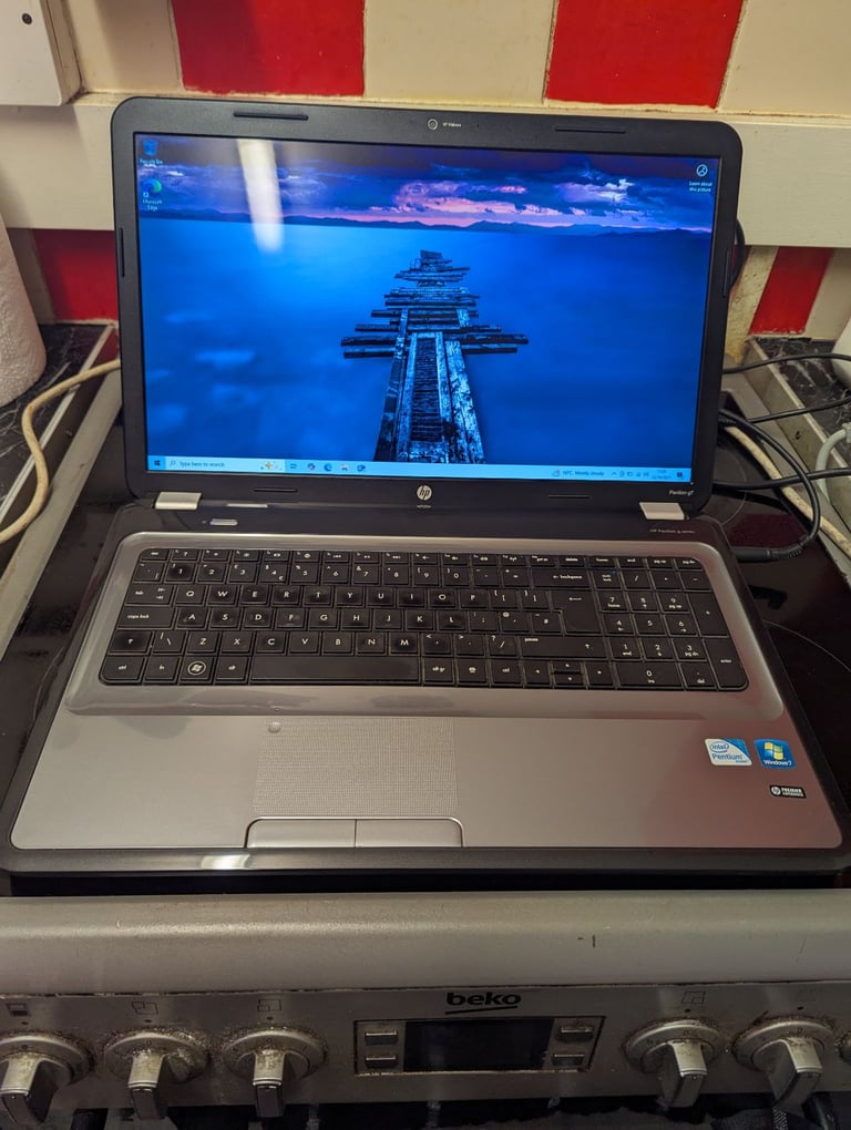 HP G7 8GB 1TB Cheap laptop 17 inch ideal for home or kids use.