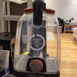 Second hand Vax Rapid Power Revive Upright Carpet Cleaner