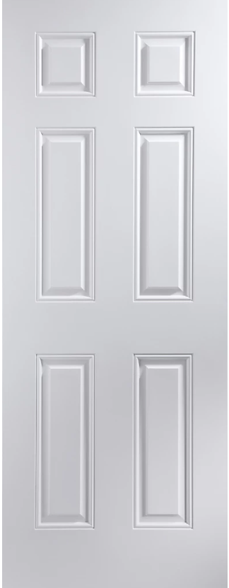 Unwanted white panelled interior door