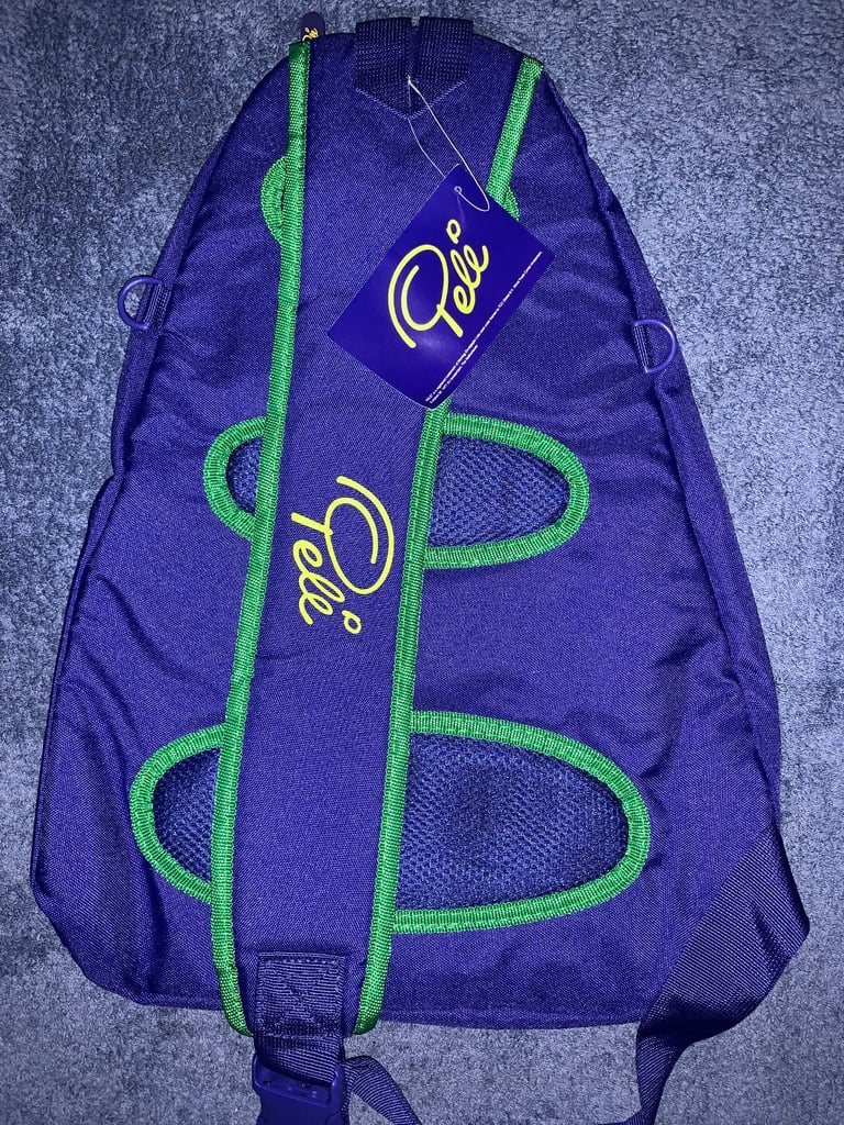 New Pele Football Crossbody Bag with Football Net IP1