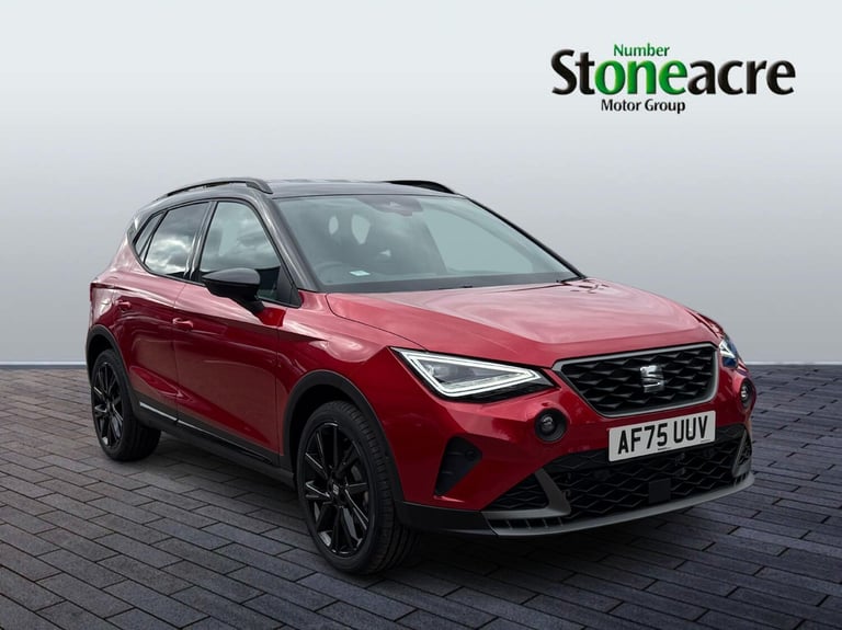 image for 2025 SEAT Arona 1.0 TSI FR Black Edition SUV 5dr Petrol DSG Euro 6 (s/s) (115 ps) HATCHBACK Petro...