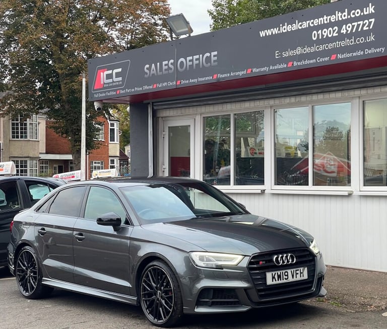 2019 Audi S3 2.0 TFSI Black Edition Saloon 4dr Petrol S Tronic quattro Euro 6 (s/s) (300 Saloon P...