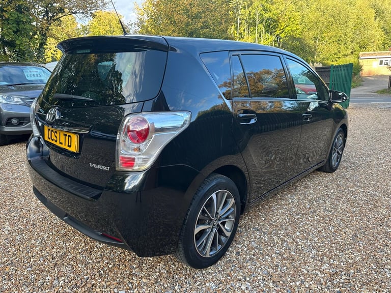 2016 Toyota Verso 1.8 V-Matic Design Multidrive S Euro 6 5dr (7 Seat) MPV Petrol Automatic