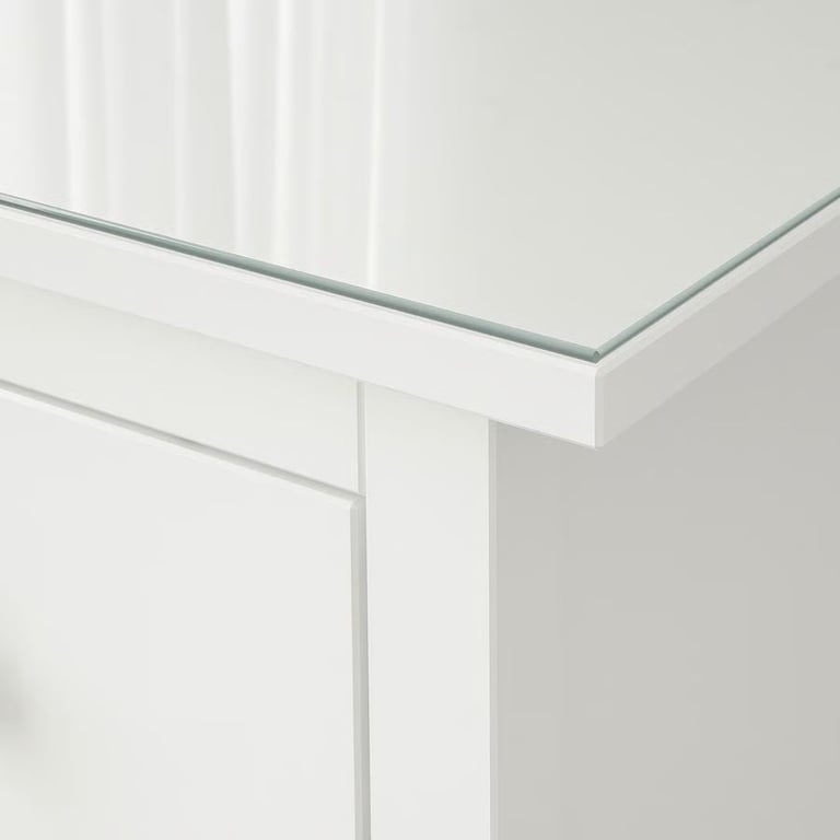 Ikea Hemnes glass top for chest of 6 drawers