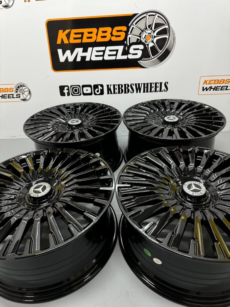 20" MERCEDES 2024/5 MAYBACH REPLACEMENT STYLE ALLOY WHEELS  C CLASS E CLASS S CLASS A CLASS