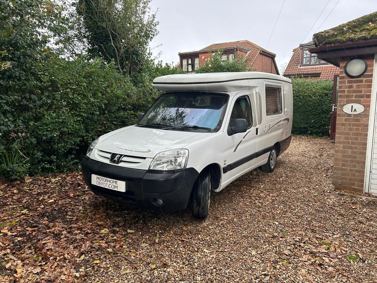 AUTO-SLEEPER MEZAN PEUGEOT PARTNER, 2009, 1.6, 2 BERTH CAMPER