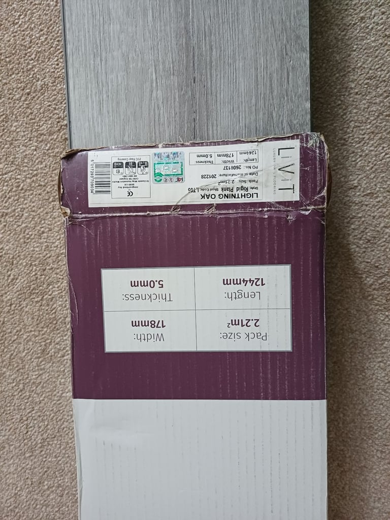 LVT Luxury vinyl flooring 