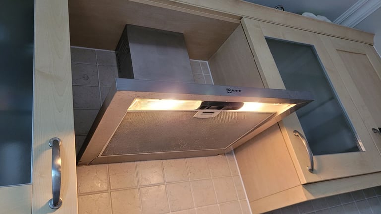 Neff stainless steel extraction canopy 