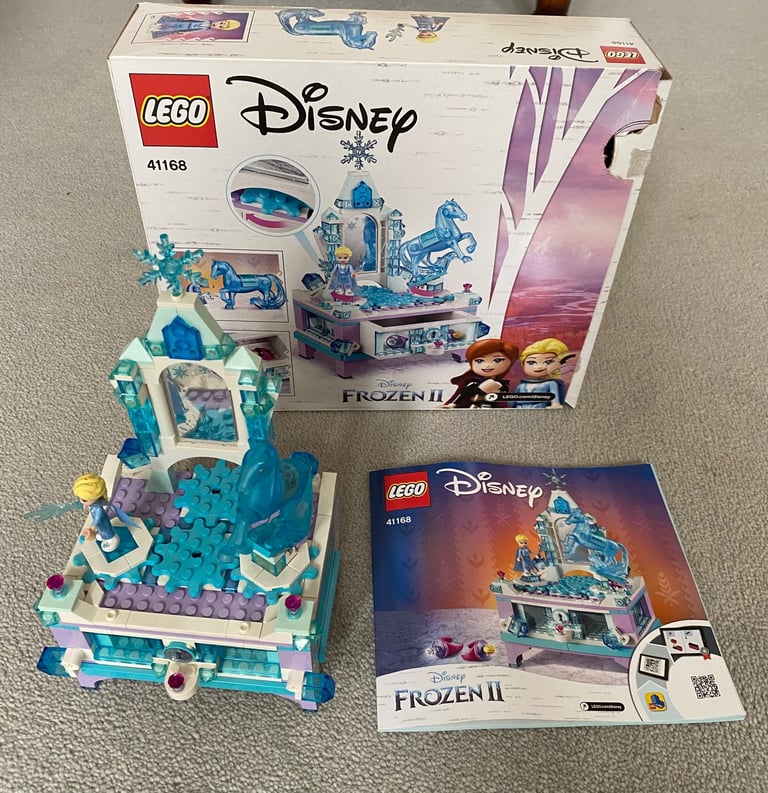 Lego Disney Elsa's jewellery Box 41168 complete, bagged, with instructions & box