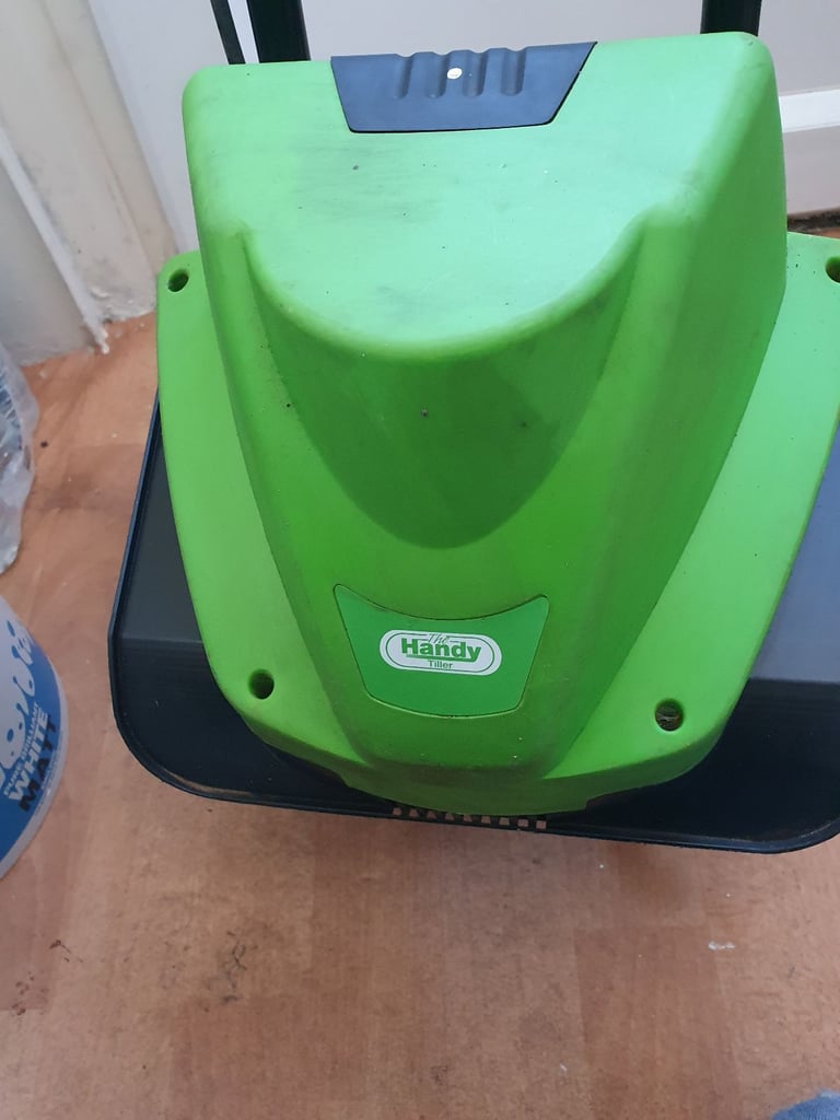 Electric tiller mower