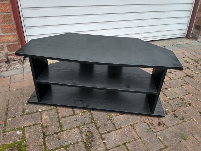 image for Argos corner wooden TV stand