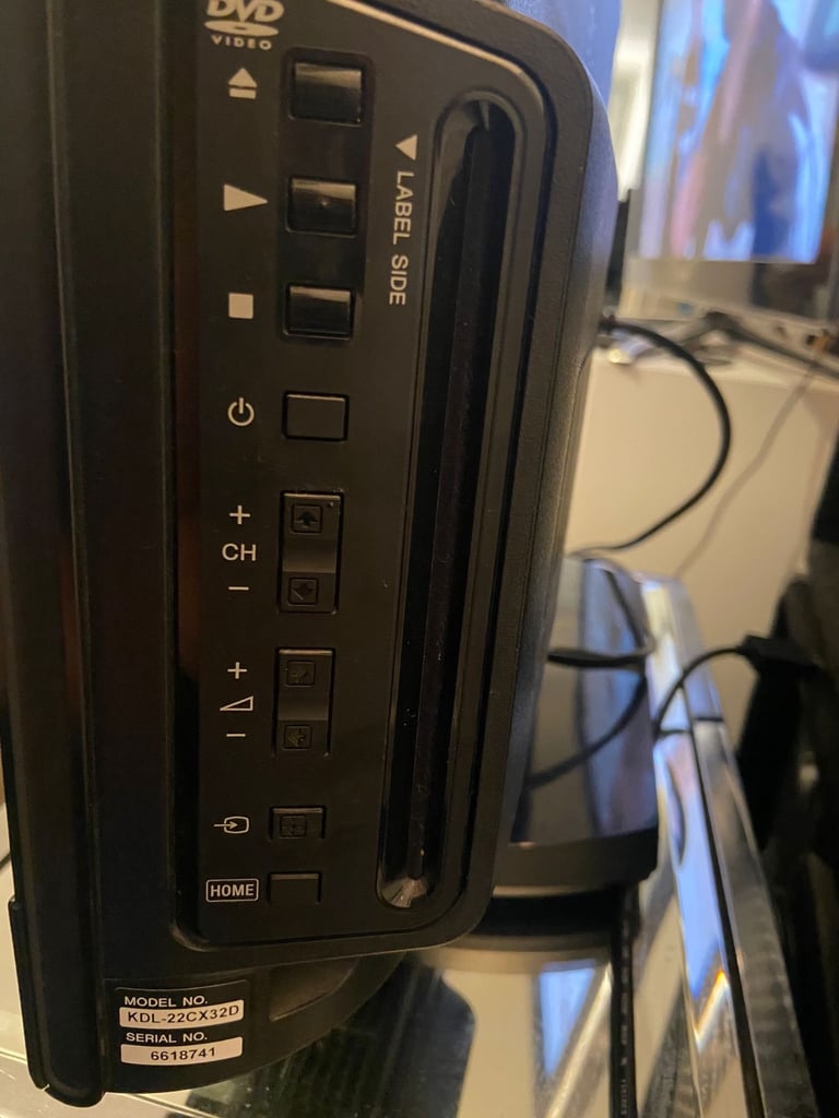 22” Sony LCD digital TV with remote (not smart)