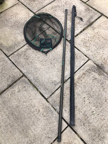 Fishing net with handle, in Liverpool, Merseyside