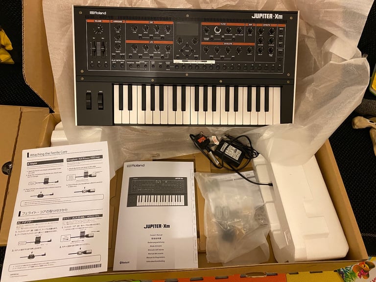 image for Roland Jupiter Xm New boxed used once, with power supply and manuals.