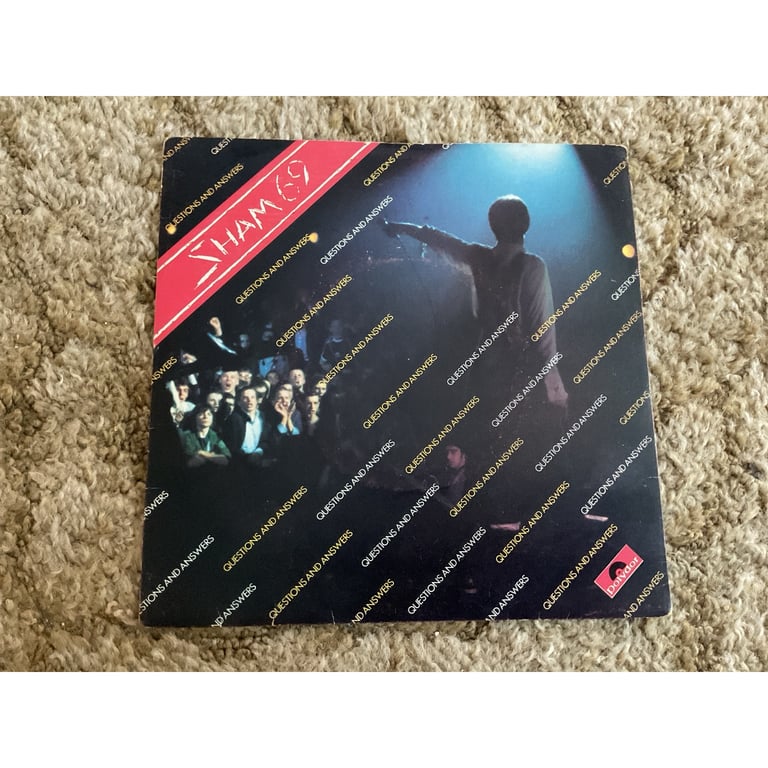 SHAM 69 - QUESTIONS & ANSWERS 7” PUNK ROCK