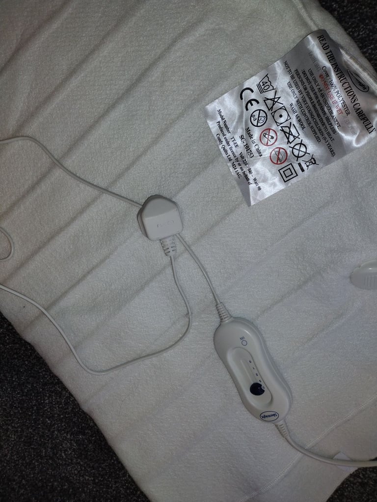 image for Silent night electric blanket 