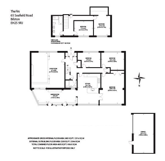 Remarkable, 4/5 bedroom, detached bungalow, near Roslin – available soon