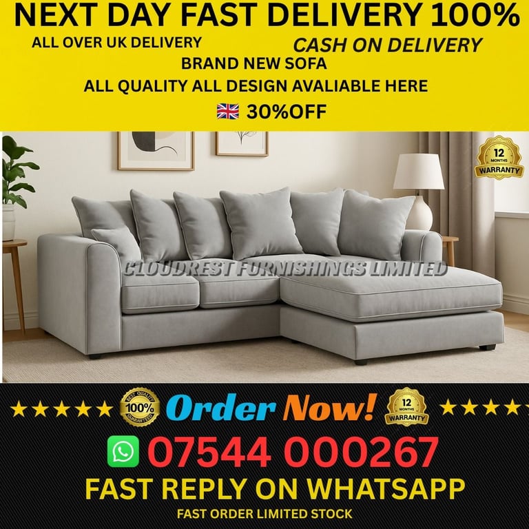 image for 🎃 Spooky-Season Deals on Corner & 3+2 Sofas – Shop Now 🛋️
