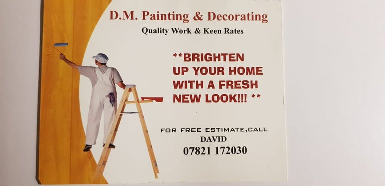 D M Painting & Decorating   Painter/Decorator 