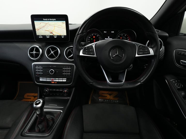 2016 Mercedes-Benz A-Class 1.6 A180 AMG Line (Premium Plus) Euro 6 (s/s) 5dr HATCHBACK Petrol Manual