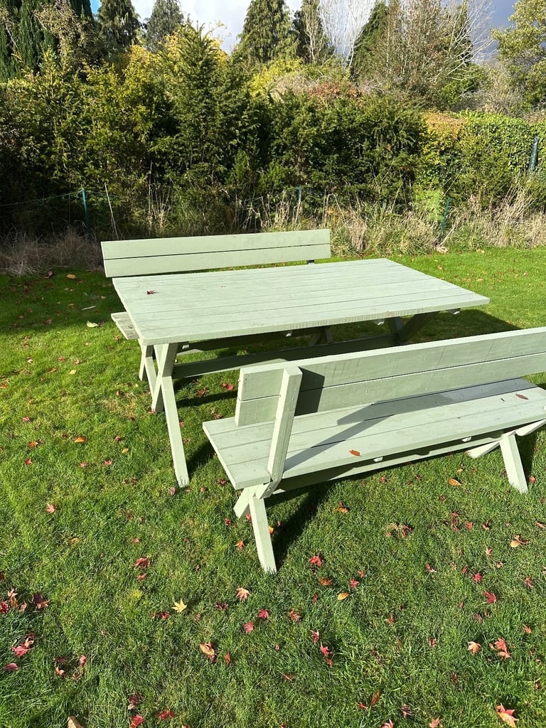 image for Free Garden table and benches