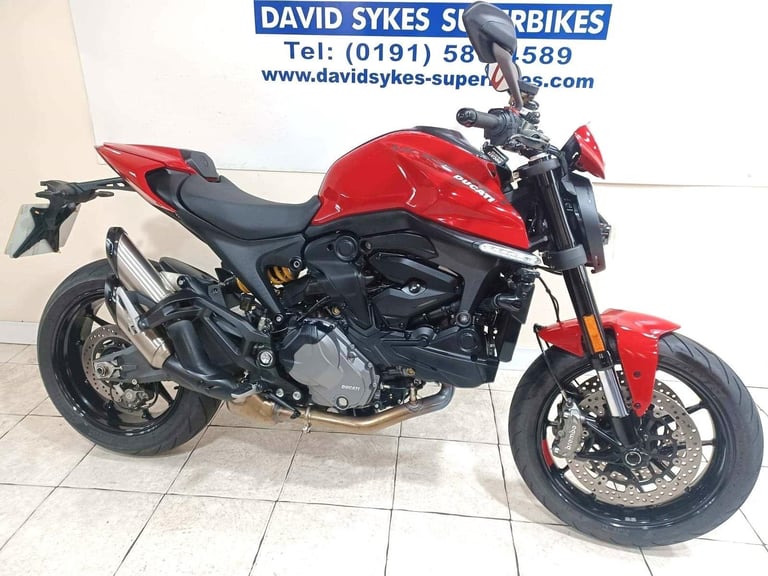 Ducati Monster PLUS 937  21-REG ONLY 1136 DRY MILES ITS MINT £8999.OTR
