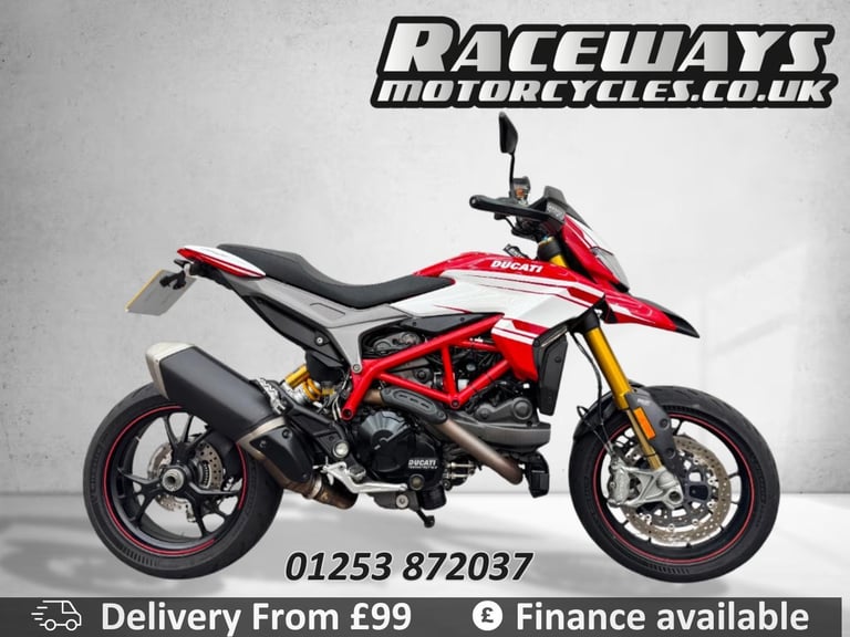 image for DUCATI HYPERMOTARD 939 SP RED 2016 16 REG, 10,111MILES USED MOTORCYCLE