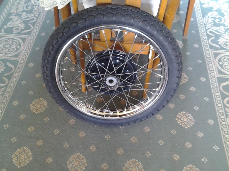 BSA Goldstar Front Wheel WMI Akront Stainless Spokes