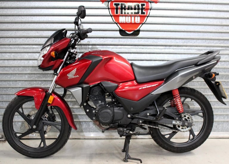 2022 22 HONDA CBF 125 M-M CB 125 F CB125F RED HPI CLEAR TRADE SALE NEW MOT 15K