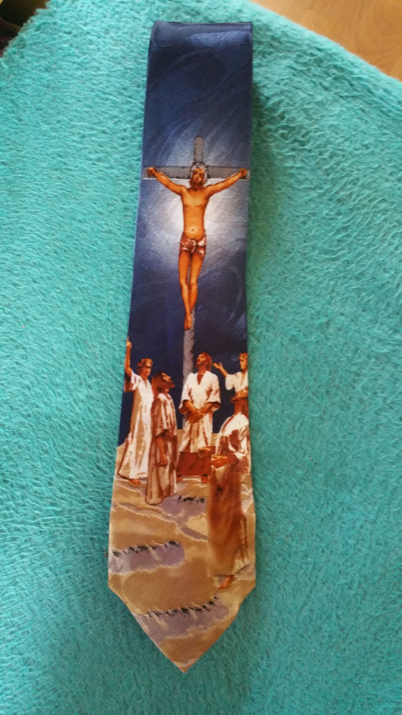 image for Men's Brand New Crucifixion picture tie