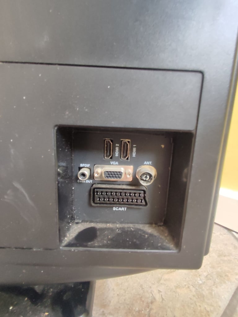 Flat screen television about 27"
