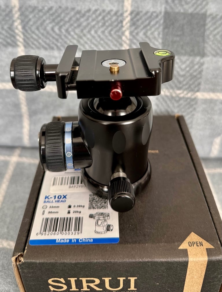SIRUI K-10X BALL HEAD WITH TY-50 PLATE