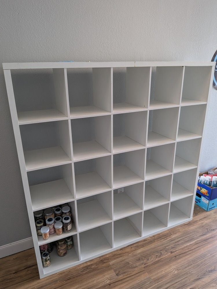 image for Ikea Kallax 5x5 shelf unit for storage 