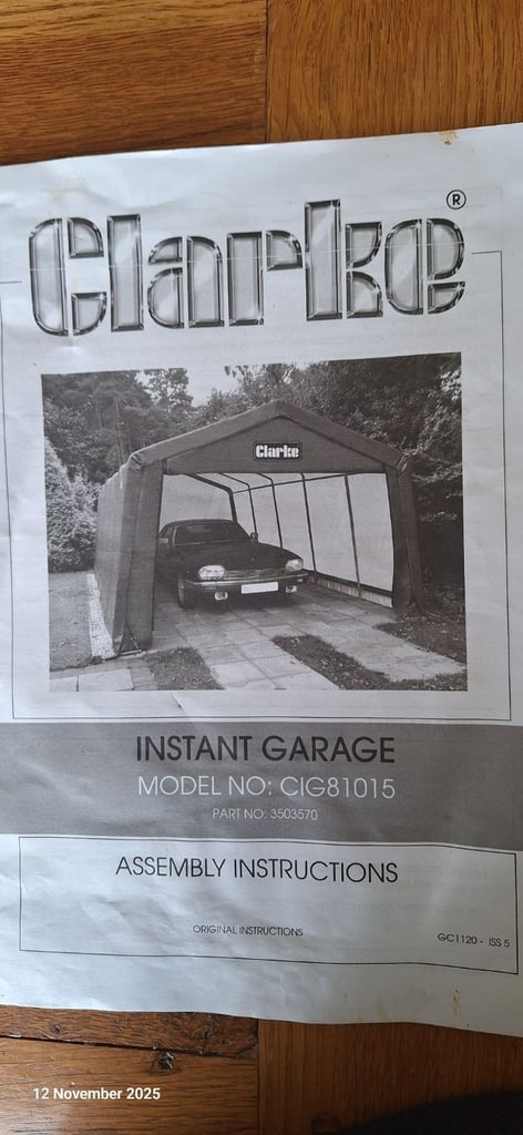 instant garage/storage