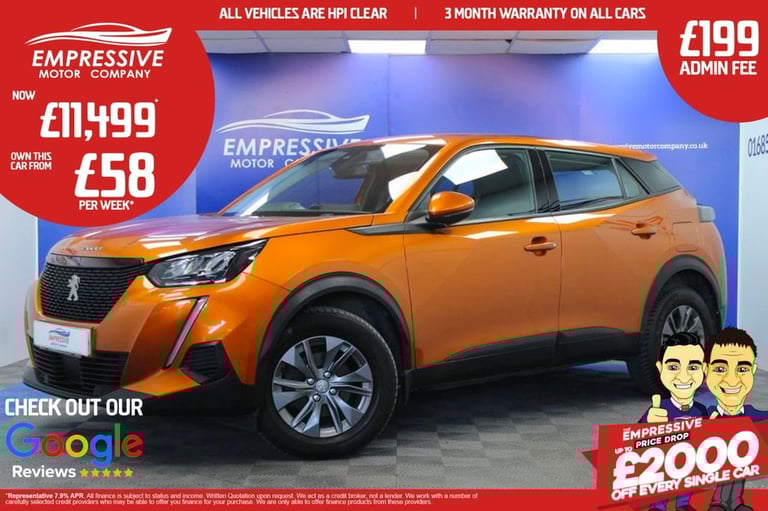image for 2021 21 PEUGEOT 2008 1.5 BLUEHDI ACTIVE PREMIUM SUV 5DR DIESEL MANUAL EURO 6 (S/