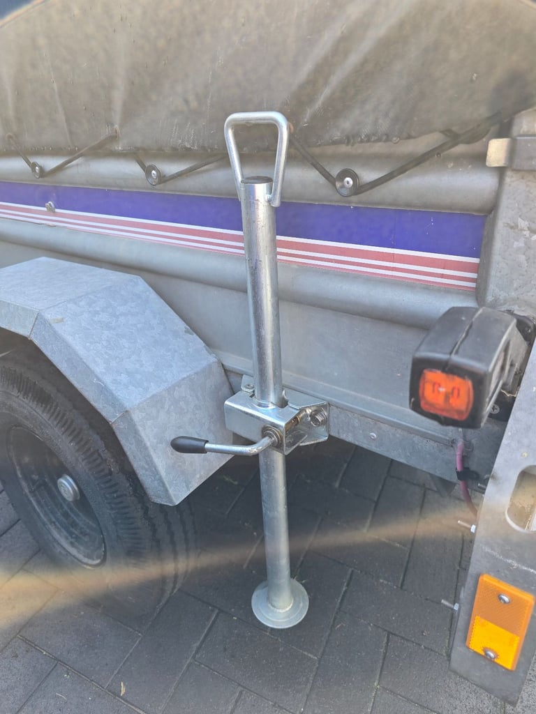Ultimate camping off-grid galvanised trailer 5x3. With solar panel, powerpack, fully rebuilt