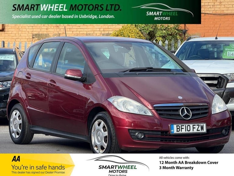 2010 Mercedes-Benz A-Class 1.5 A160 Classic SE CVT 5dr HATCHBACK Petrol Automatic