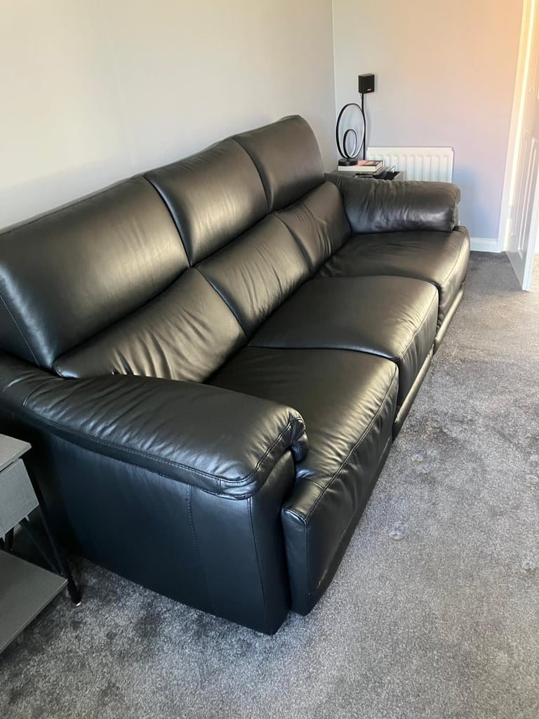 Leather sofa