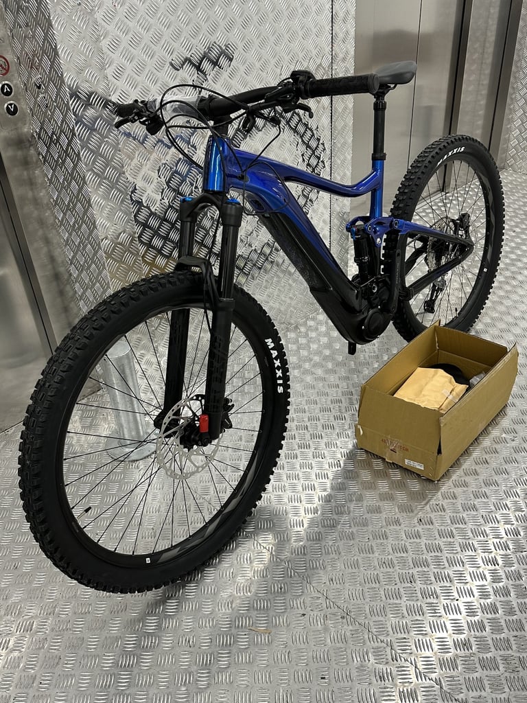 image for 2024 GIANT TRANCE X E+2 PRO LARGE CHAMELEON BLUE - O MILES