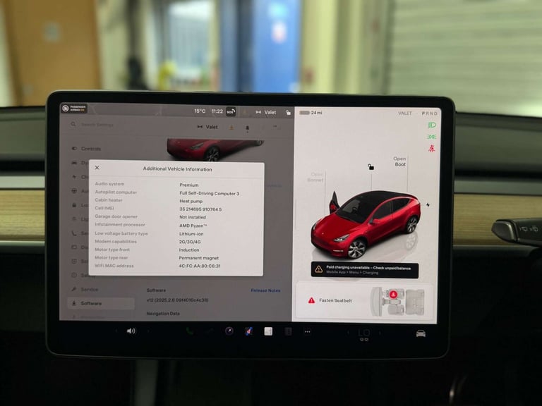 2022 Tesla Model Y Long Range AWD 5dr Auto MPV ELECTRIC Automatic