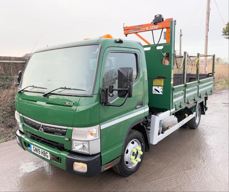 2019 MITSUBISHI CANTER 7C15 TARMAC TIPPER EURO-6 U-LEZ MANUAL GEARS 70,000 MILES